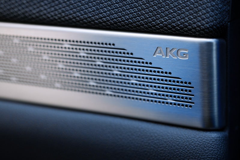 Close-up View of the AKG Studio Audio Speaker | Ken Barrett Chevrolet Cadillac in BATAVIA NY