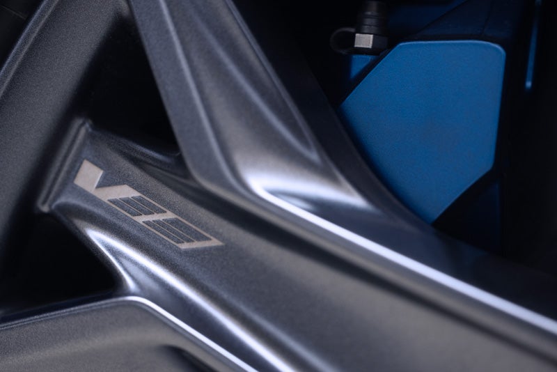 Close-up of the 2026 OPTIQ-V Brembo Performance Front Brakes | Ken Barrett Chevrolet Cadillac in BATAVIA NY