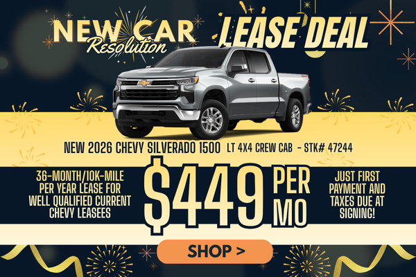 Silverado lease special