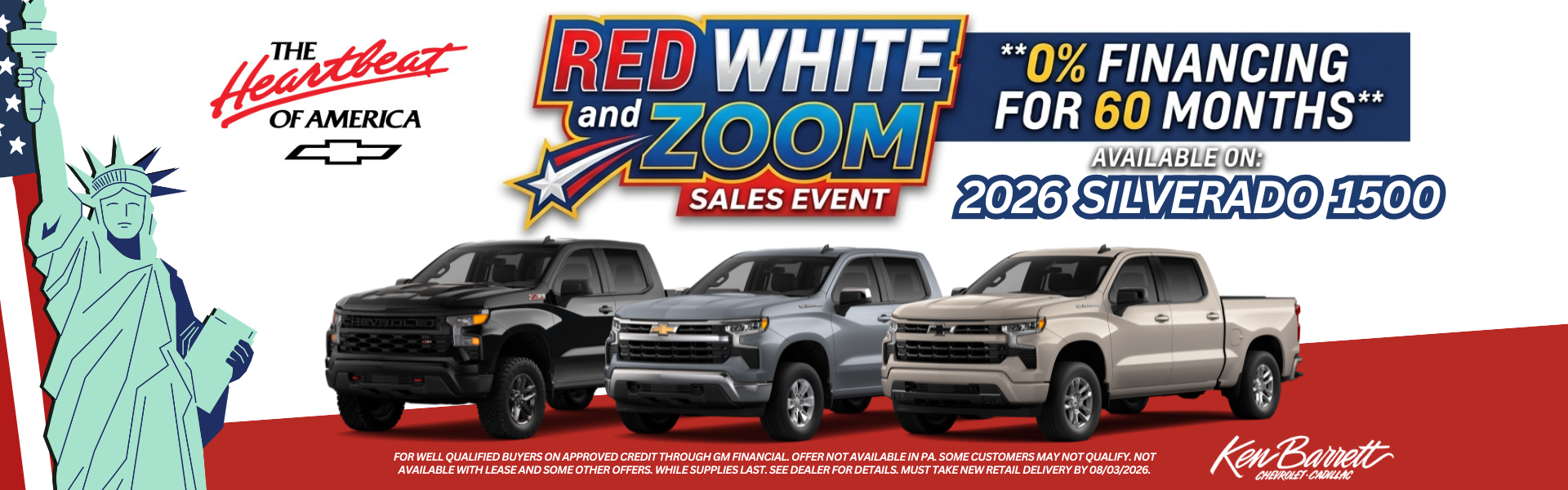 0% financing on Silverado 1500