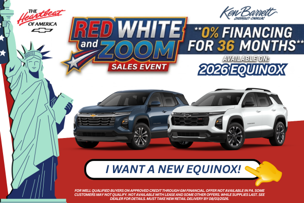 0% financing on Equinox