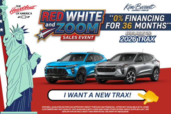 0% financing on Trax