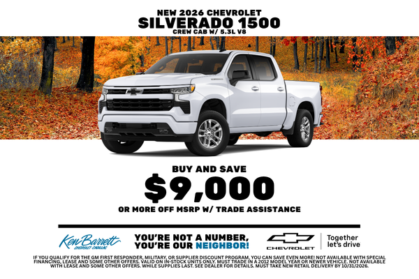 Shop new deals on new Chevrolet Chevy Silverado 1500