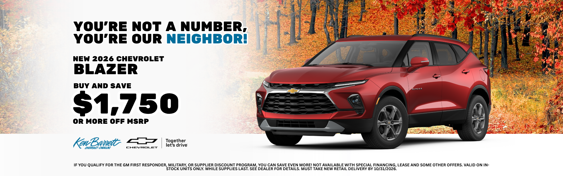 Shop new deals on new Chevrolet Chevy Blazer