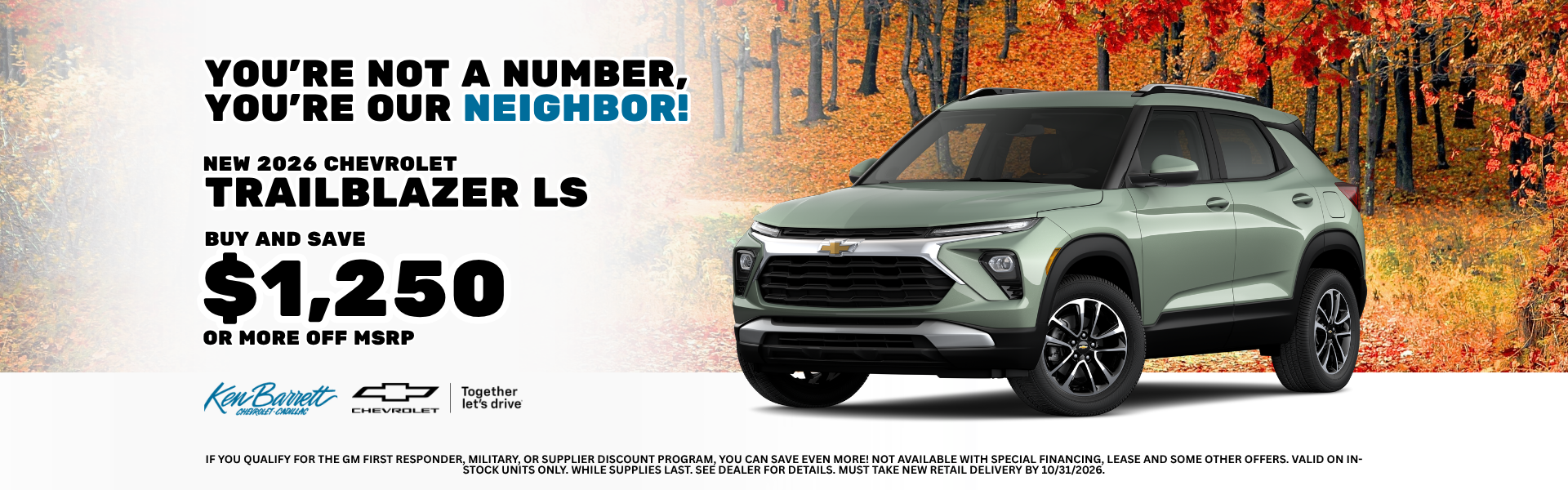 Shop new deals on new Chevrolet Chevy Trailblazer