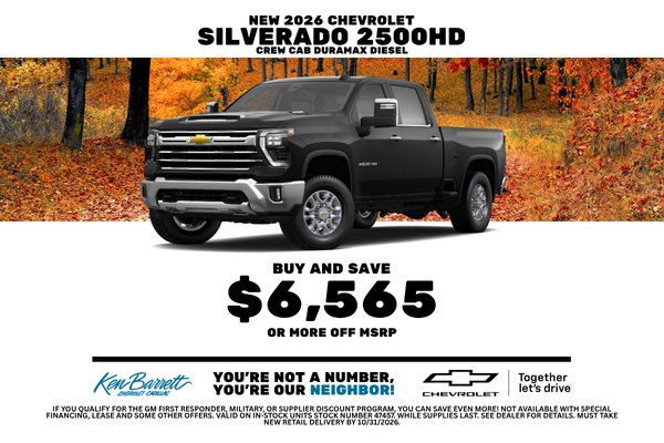 Shop new deals on new Chevrolet Chevy 2500HD